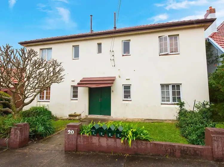 Main view of Homely unit listing, 20 Fairy Bower Road, Manly NSW 2095