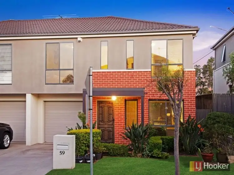 Main view of Homely semi-detached listing, 59 Somersby Circuit, Acacia Gardens NSW 2763