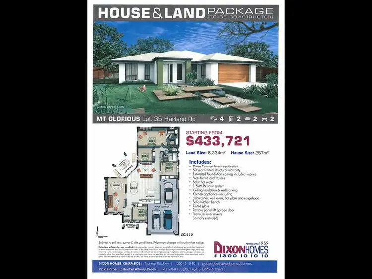 Second view of Homely land listing, Address available on request