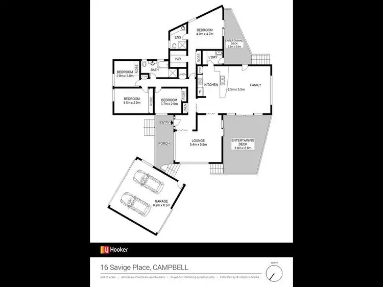 Third view of Homely house listing, 16 Savige Place, Campbell ACT 2612