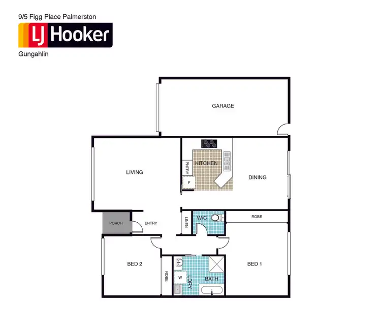 Fourth view of Homely townhouse listing, 9/5 Figg Place, Palmerston ACT 2913