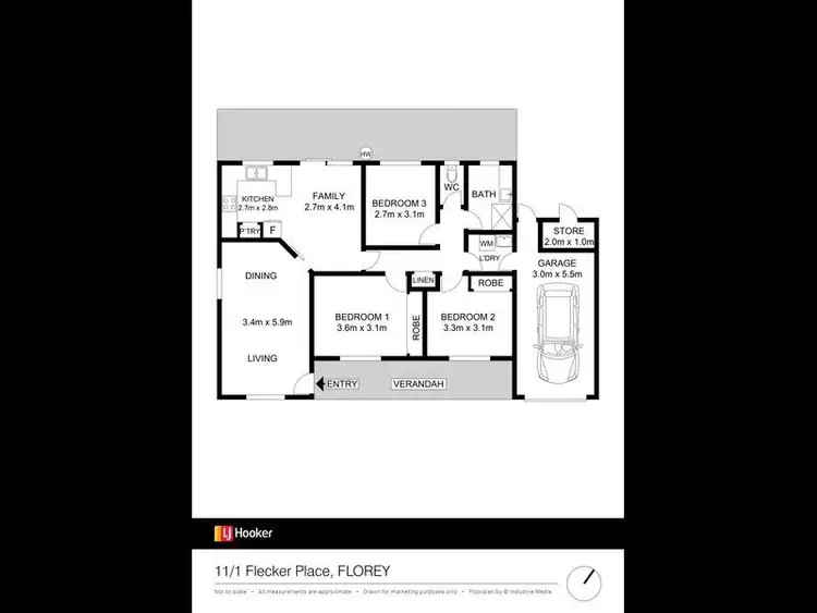 Fourth view of Homely townhouse listing, 11/1 Flecker Place, Florey ACT 2615