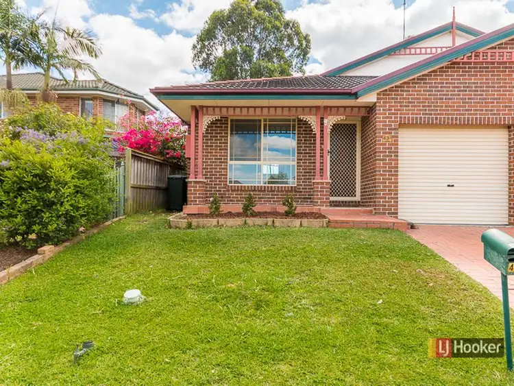 Main view of Homely villa listing, 43a Bricketwood Drive, Woodcroft NSW 2767
