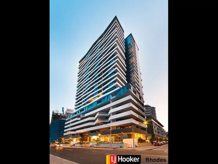 Second view of Homely apartment listing, 805/46 Walker Street, Rhodes NSW 2138