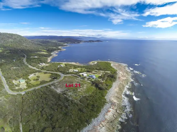 Main view of Homely land listing, 315 Harveys Farm Road, Bicheno TAS 7215