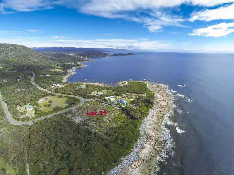 Main view of Homely land listing, 315 Harveys Farm Road, Bicheno TAS 7215