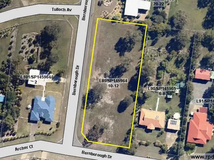 Main view of Homely land listing, 10 to 12 Bernborough Drive, Barmaryee QLD 4703