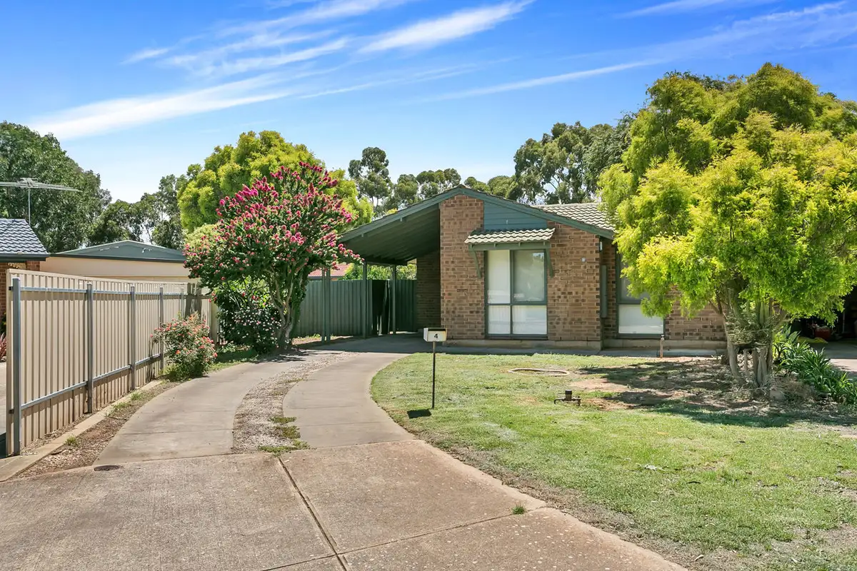 Main view of Homely house listing, 4 Stone Court, Parafield Gardens SA 5107