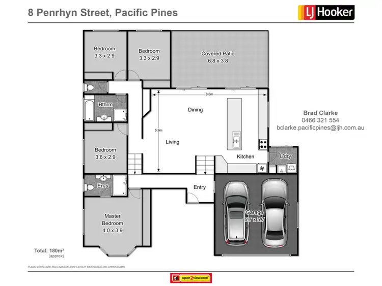 Fifth view of Homely house listing, 8 Penrhyn Street, Pacific Pines QLD 4211