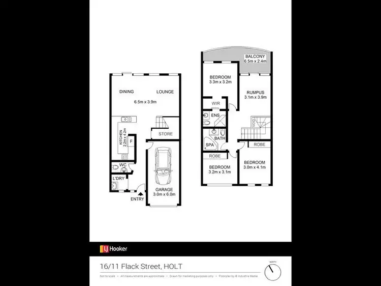 Third view of Homely townhouse listing, 16/11 Flack Street, Holt ACT 2615