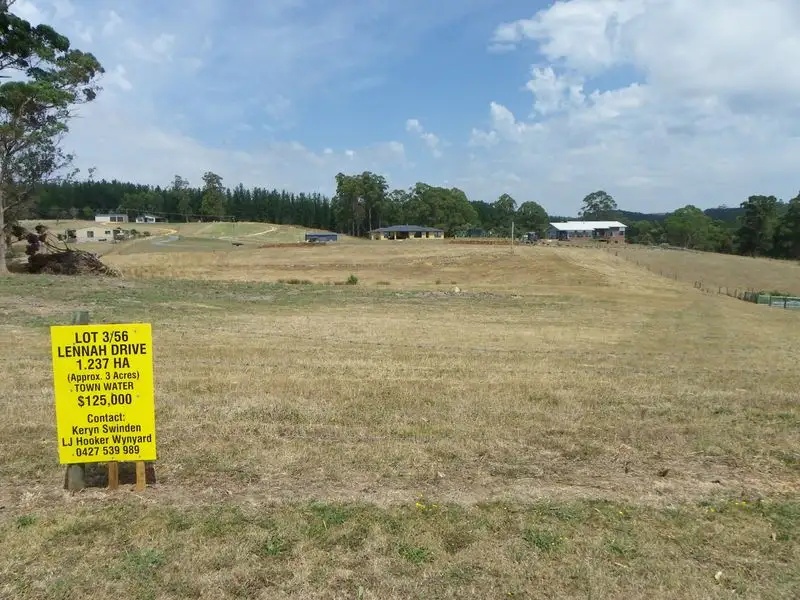Main view of Homely land listing, Lot 3 46 Lennah Drive, Wynyard TAS 7325