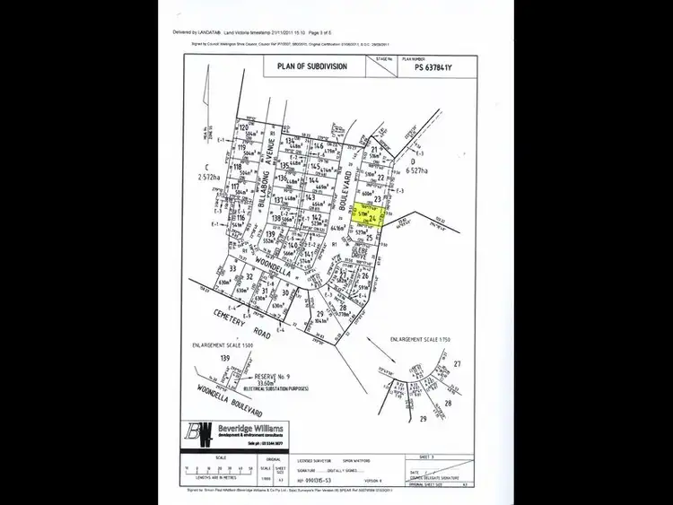 Fifth view of Homely land listing, Lot 24 Woondella Boulevard, Sale VIC 3850