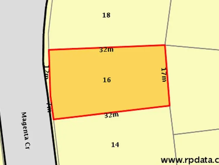 Main view of Homely land listing, 16 Magenta Crescent, Baldivis WA 6171