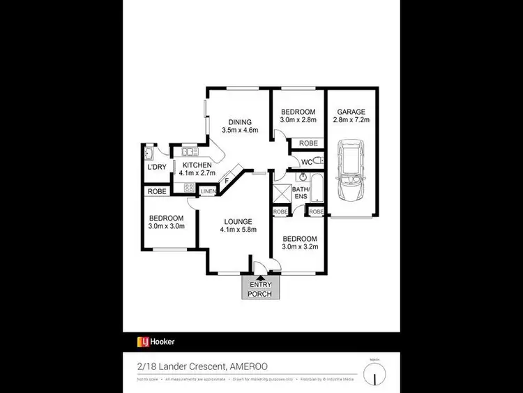 Third view of Homely house listing, 2/18 Lander Crescent, Amaroo ACT 2914