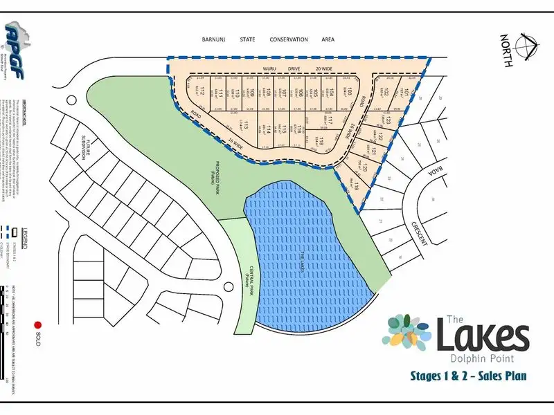 Main view of Homely land listing, Lot 120 The Lakes, Burrill Lake NSW 2539