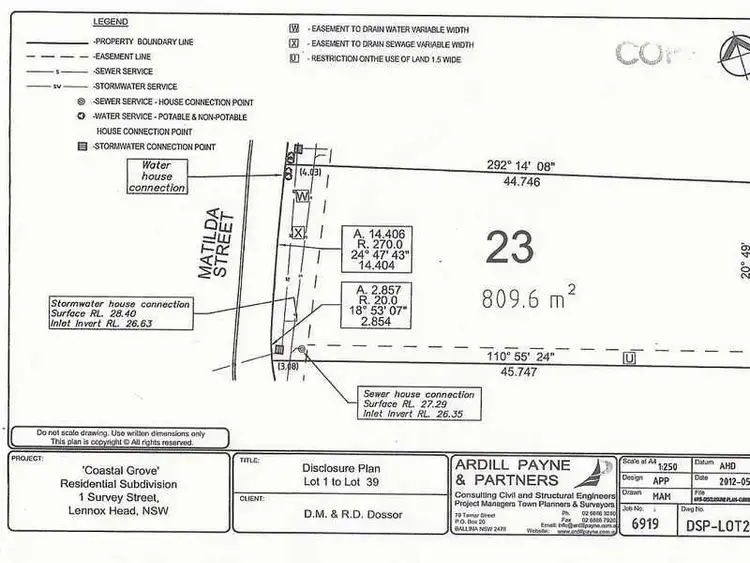 Second view of Homely land listing, Lot 23 Matilda Street, Lennox Head NSW 2478