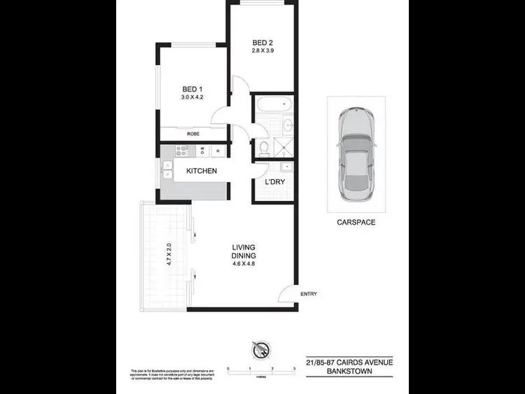 Seventh view of Homely apartment listing, 21/85 - 89 Cairds Avenue, Bankstown NSW 2200