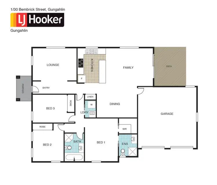 Fourth view of Homely townhouse listing, 1/30 Bembrick Street, Gungahlin ACT 2912