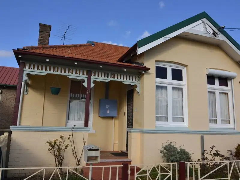 Main view of Homely semi-detached listing, 27 Hayley Street, Lithgow NSW 2790