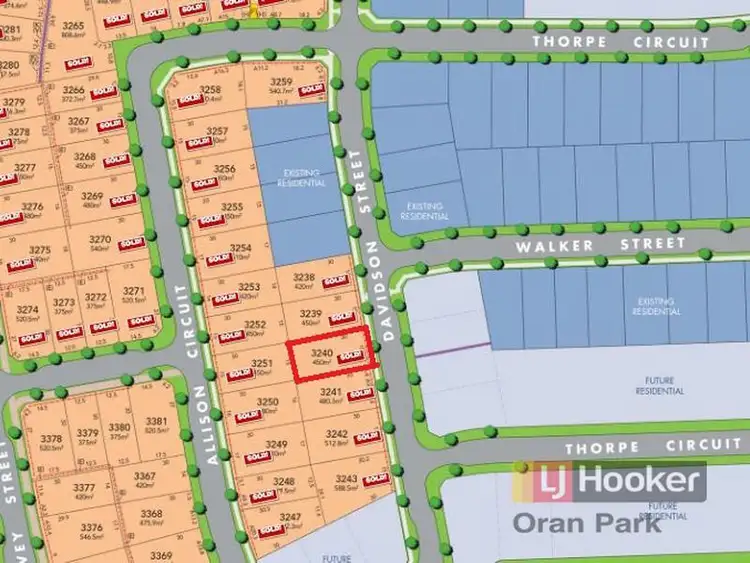 Fourth view of Homely land listing, Lot 3240 Davidson Street, Oran Park NSW 2570