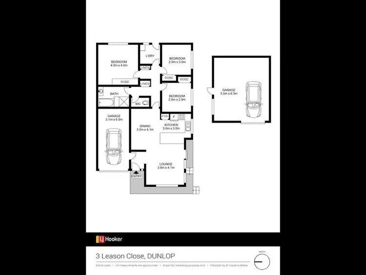 Third view of Homely house listing, 3 Leason Close, Dunlop ACT 2615