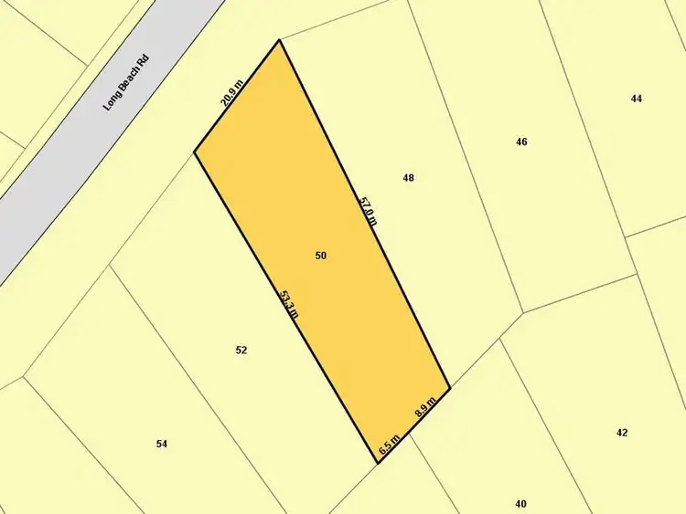 Second view of Homely land listing, 50 Long Beach Road, Long Beach NSW 2536