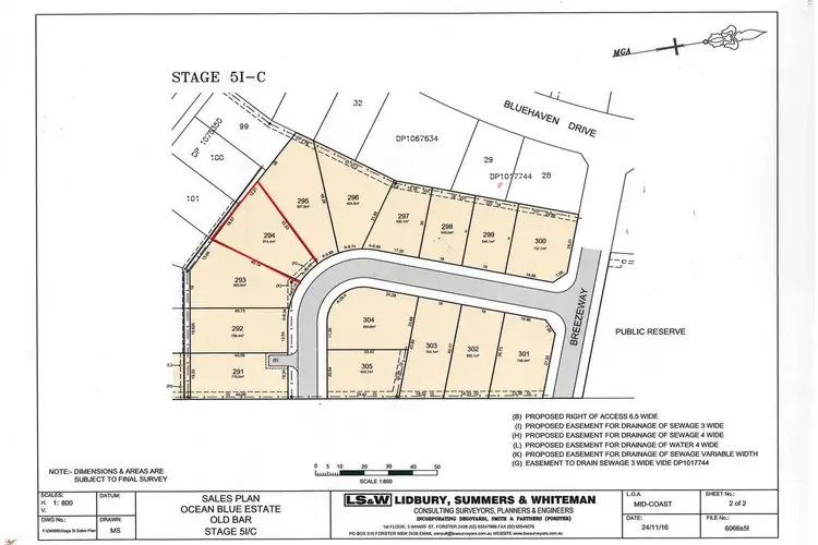Main view of Homely land listing, Lot 294 'The Sanctuary', Old Bar NSW 2430