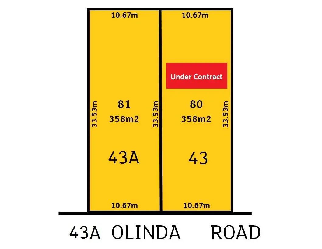 Main view of Homely land listing, 43A Olinda Road, Windsor Gardens SA 5087