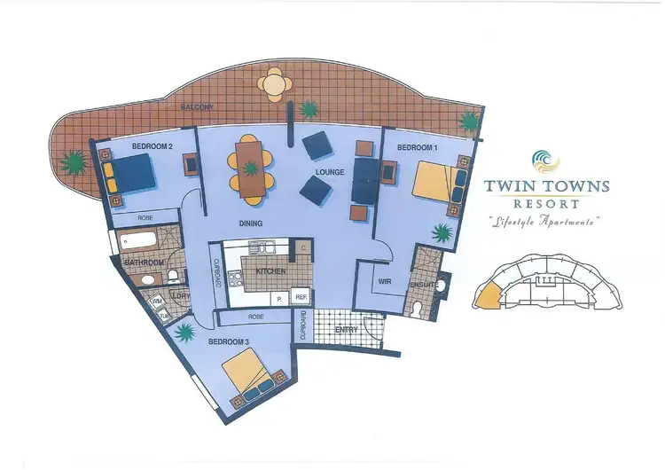 Second view of Homely unit listing, 903/2-4 Stuart Street, Tweed Heads NSW 2485