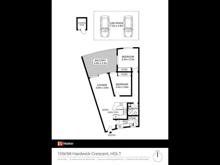 Third view of Homely unit listing, 109/68 Hardwick Crescent, Holt ACT 2615