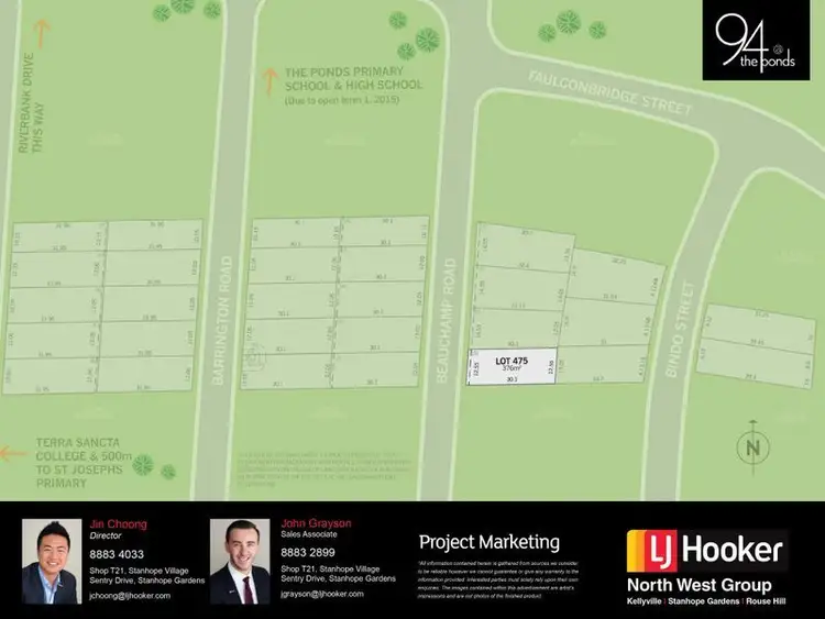 Second view of Homely land listing, Lot 475 Beauchamp Road, The Ponds NSW 2769
