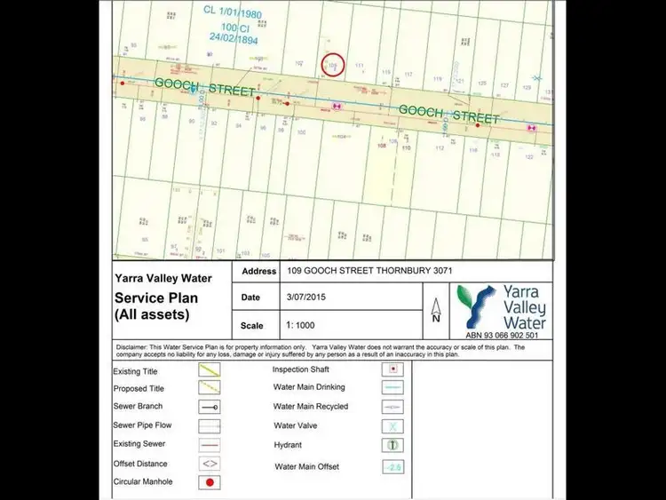 Third view of Homely land listing, 109 Gooch Street, Thornbury VIC 3071