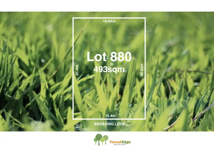 Main view of Homely land listing, Lot 880 Beraking Loop, Dalyellup WA 6230