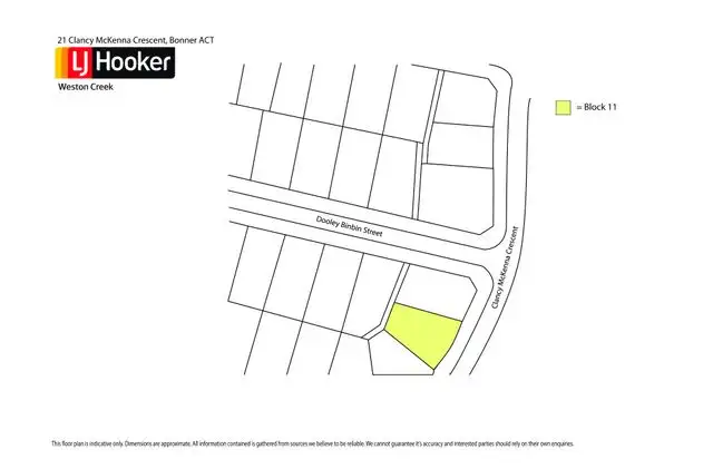 Main view of Homely land listing, 21 Clancy McKenna Crescent, Bonner ACT 2914
