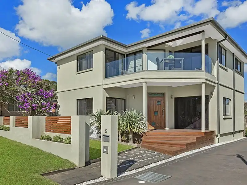Main view of Homely semi-detached listing, 5 Carlyon Street, Killarney Vale NSW 2261
