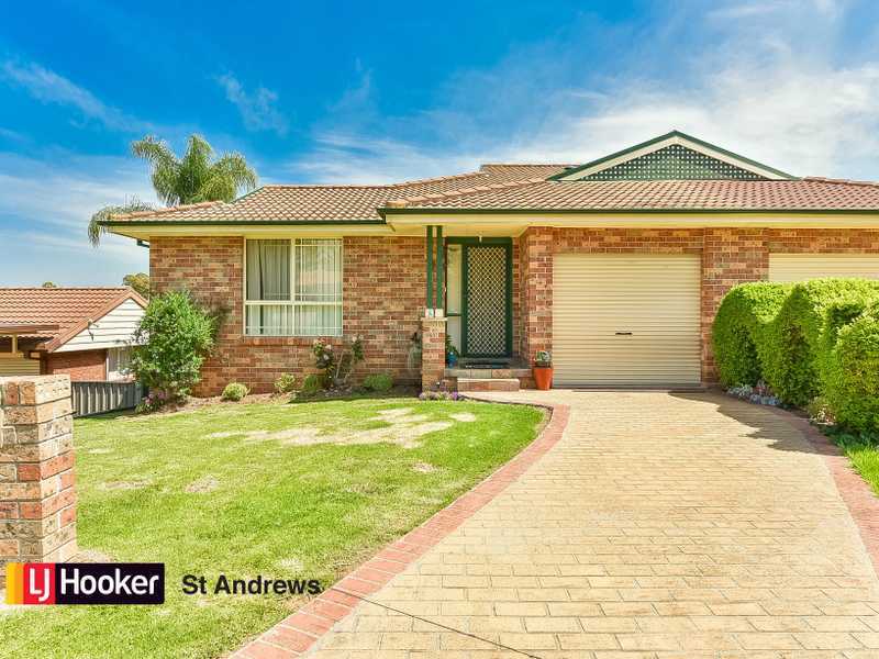 Main view of Homely semi-detached listing, 9A Shiel Place, St Andrews NSW 2566