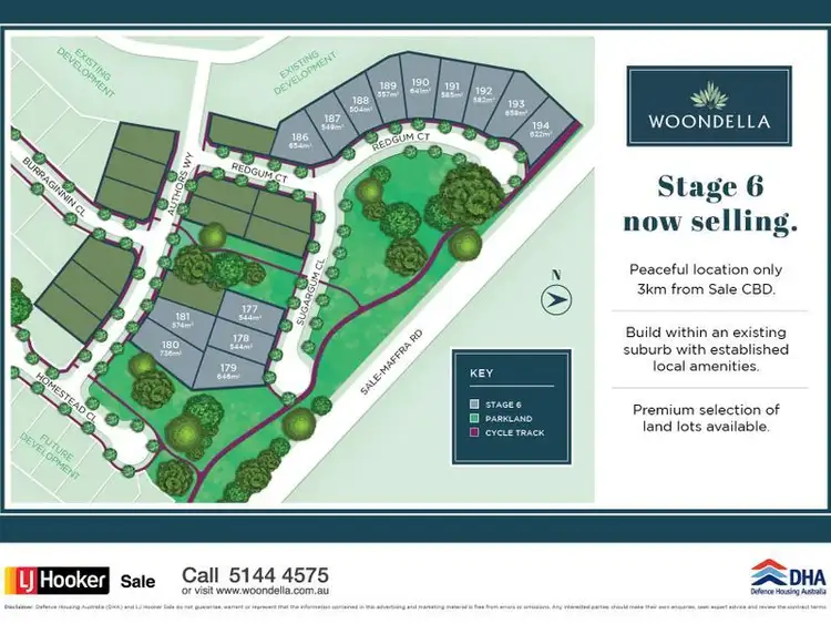 Second view of Homely land listing, Lot 190 (1 Redgum Court, Sale VIC 3850