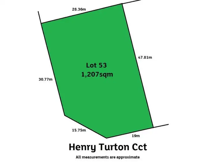 Lot 53 Henry Turton Circuit
