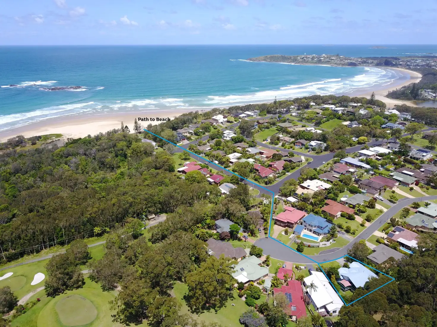 Main view of Homely house listing, 13 Ocean Links Close, Safety Beach NSW 2456