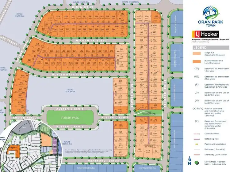 Third view of Homely land listing, Lot 476 Lawler Drive, Oran Park NSW 2570