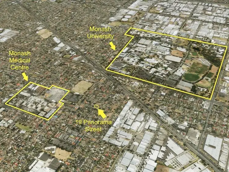 Second view of Homely house listing, 19 Panorama Street, Clayton VIC 3168