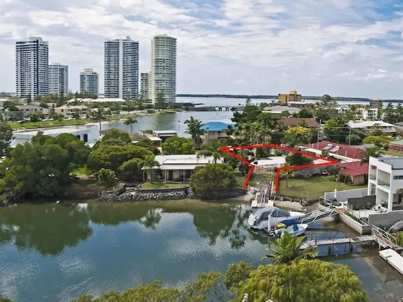 Main view of Homely land listing, 25 Margaroola Avenue, Biggera Waters QLD 4216