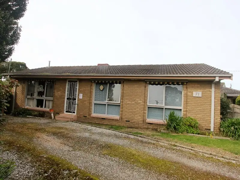 Main view of Homely house listing, 71 Wallace Avenue, Cranbourne VIC 3977