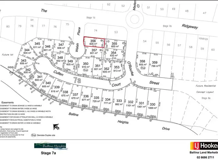 Third view of Homely land listing, 356/ Walsh Place (Stage 7a), Ballina NSW 2478