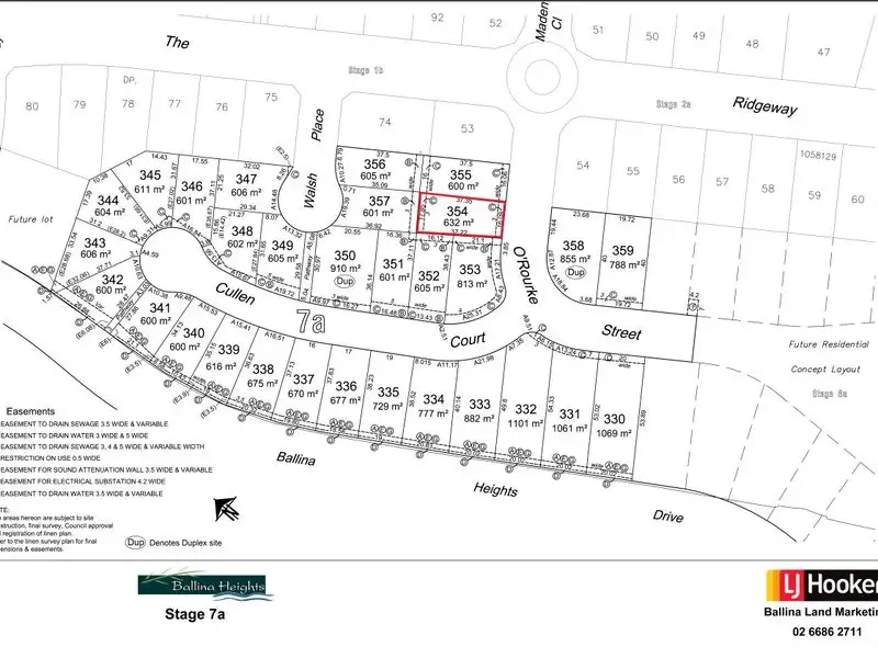 Main view of Homely land listing, 354/ O'Rourke Street (Stage 7a), Ballina NSW 2478