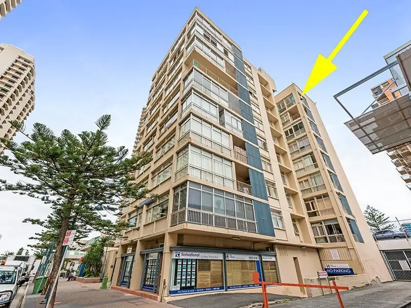 Main view of Homely studio listing, 8A/32-34 Hanlan Street, Surfers Paradise QLD 4217