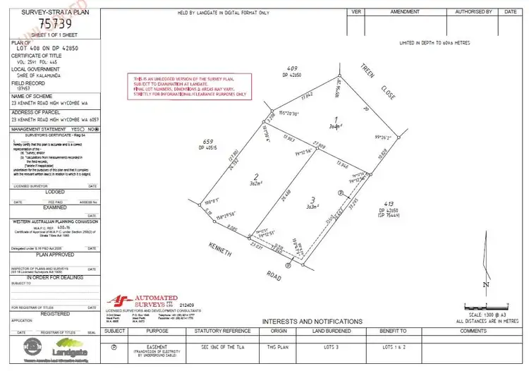 Third view of Homely land listing, 23-25 Kenneth Road, High Wycombe WA 6057