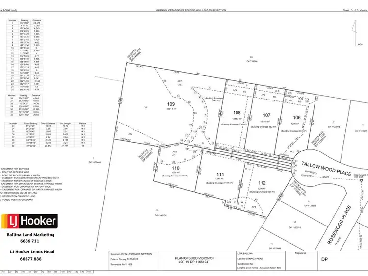 Third view of Homely land listing, 106/ Tallowwood Place, Lennox Head NSW 2478