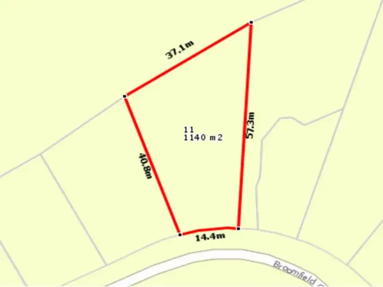 Second view of Homely land listing, 11 Broomfield Crescent, Long Beach NSW 2536