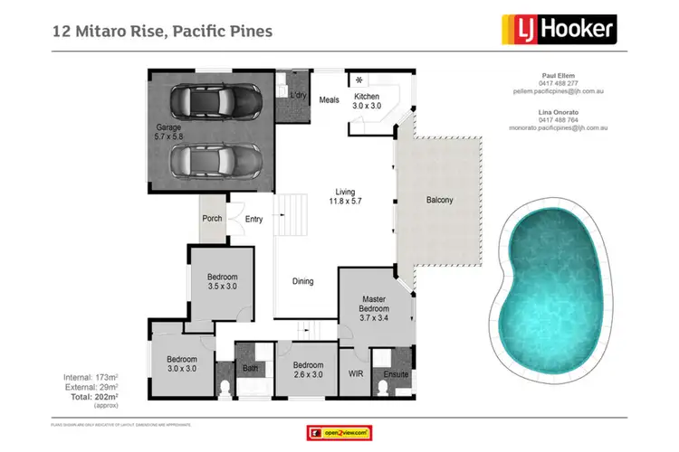 Sixth view of Homely house listing, 12 Mitaro Rise, Pacific Pines QLD 4211